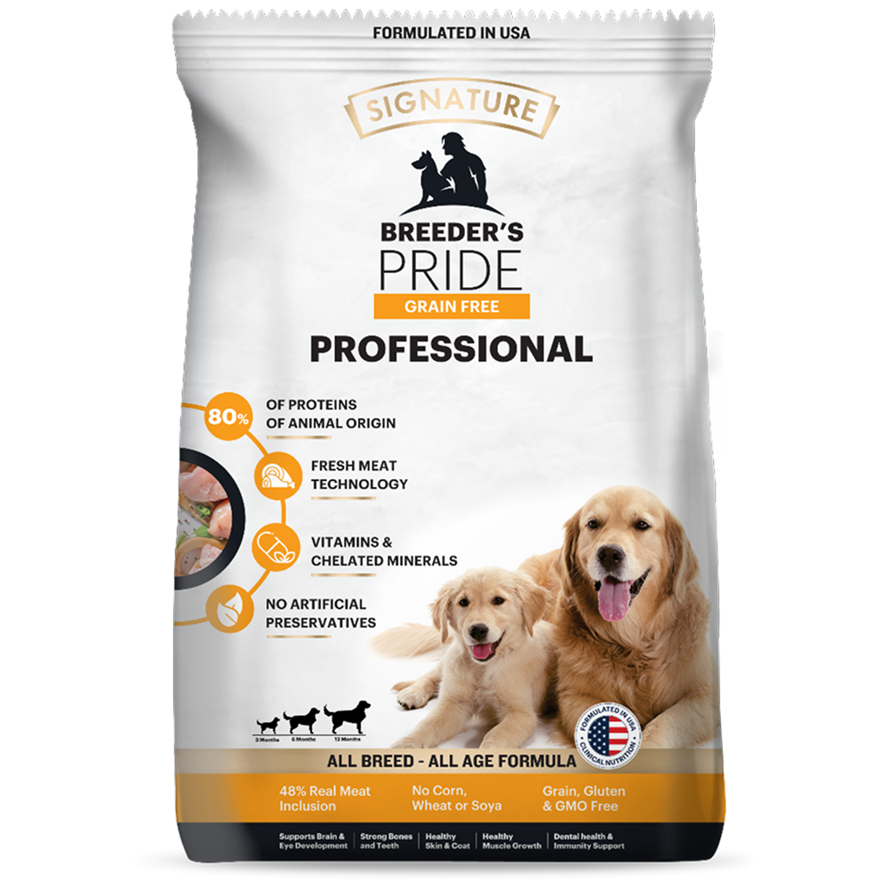 Signature Grain Free Pride Professional Breeder's All Breeds Dog Dry Food Dogs- Dry Food Signature 20kg