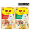 Me O Tuna, Chicken, Crab Wet Food Combo for Cats Cats-Wet Food Me O 12x70g + 12x70g