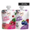 Gnawlers Yogurt, Blueberry, Salmon, Cranberry Lick n Likable Treat Combo for Cats Cats-Treats & Others Gnawlers 2x100g