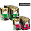 Sheba Maguro, Katsuo Rich Premium Adult Wet Food Combo for Cats Cats-Wet Food Sheba 14x70g+14x70g