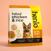Henlo Baked Chicken & Rice Adult and Puppy Gluten free Dog Dry Food | 100% human grade ingredients Dogs- Dry Food Henlo 800g