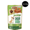 Henlo Chicken & Vegetable Baked Dry Food for Adult Dogs and JerHigh Vegetable and Chicken in Gravy Dog Wet Food Combo Exclusive Combo Exclusive Combo