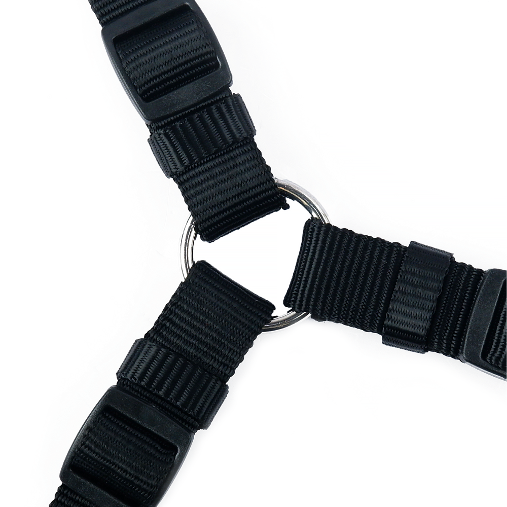 Trixie Classic H Harness for Dogs (Black)