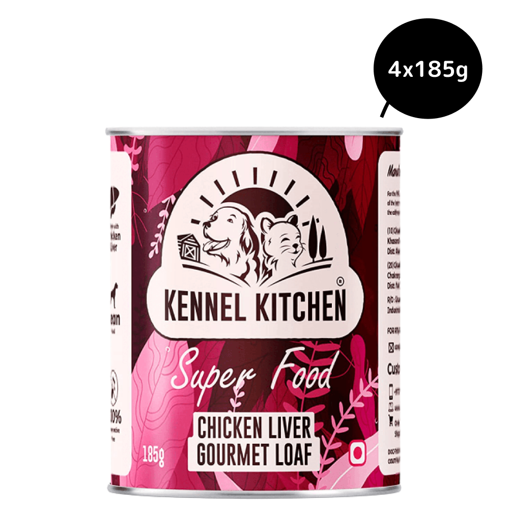Kennel Kitchen Chicken Liver Gourmet Loaf Puppy & Adult Dog Wet Food (All Life Stage)