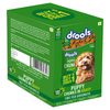 Drools 100% Veg Chunks in Gravy Puppy Wet Food Dogs-Wet Food Drools