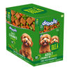 Drools 100% Veg Chunks in Gravy Adult Dog Wet Food Dogs-Wet Food Drools 5x120g+120g (Free)