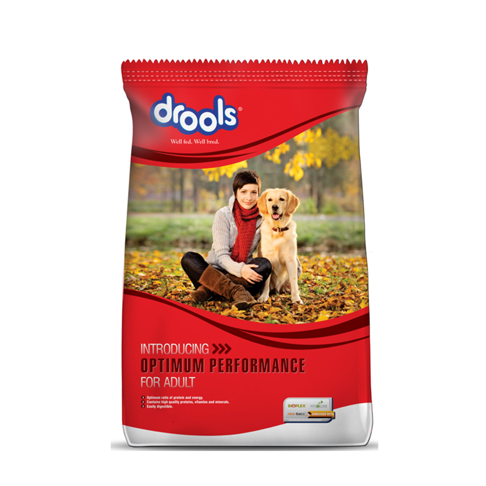 Drools Optimum Performance Adult Dog Dry Food Dogs- Dry Food Drools 20kg