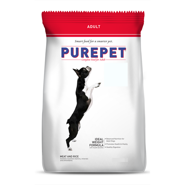 Purepet Meat and Rice Adult Dog Dry Food