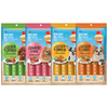 SmartHeart Chicken & Carrot, Chicken & Pumpkin, Chicken & Spinach and Chicken & Strawberry Dog Creamy Treat Combo Dog Treats + Others Smartheart 4x60g (16pcs)
