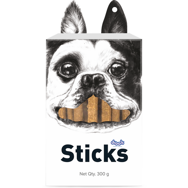 Drools Rawhide Chicken Liver Sticks Dog treats