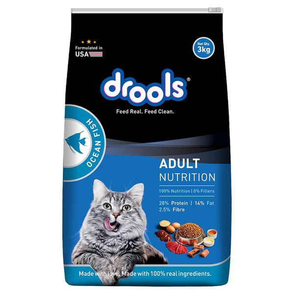 Drools Ocean Fish Adult Cat Dry Food