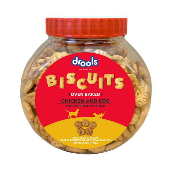 Drools Chicken and Egg Biscuit Dog Treats