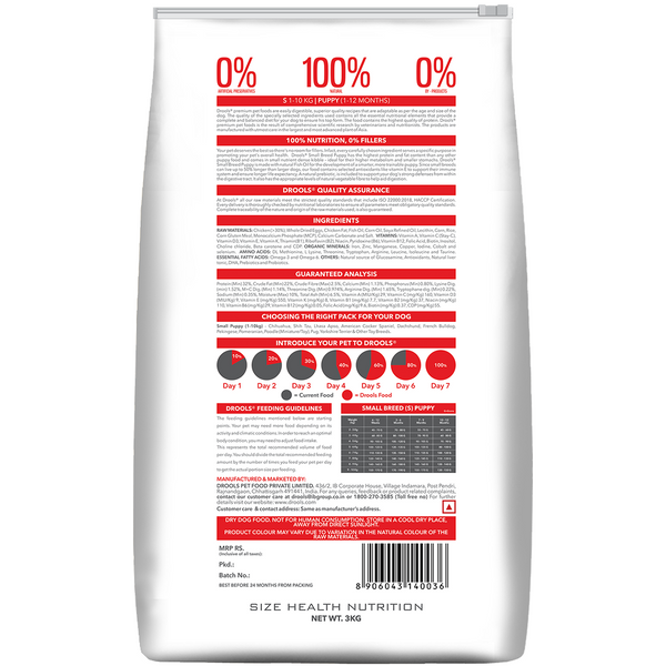 Drools Premium Small Breed Puppy Dog Dry Food