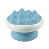 M Pets Soft Massage Comb for Dogs and Cats (White & Light Blue)