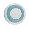 M Pets Soft Massage Comb for Dogs and Cats (White & Light Blue)