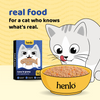 Henlo Tuna in Gravy with Vegetable Puree Adult Cat Wet Food | 100% Human Grade Ingredients Cats-Wet Food Henlo