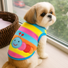 KUTKUT Rainbow Print Fashion Soft Flannel Fleece Shirt for Small Dogs & Cats Both-Clothing & Accessories KUTKUT Dropship