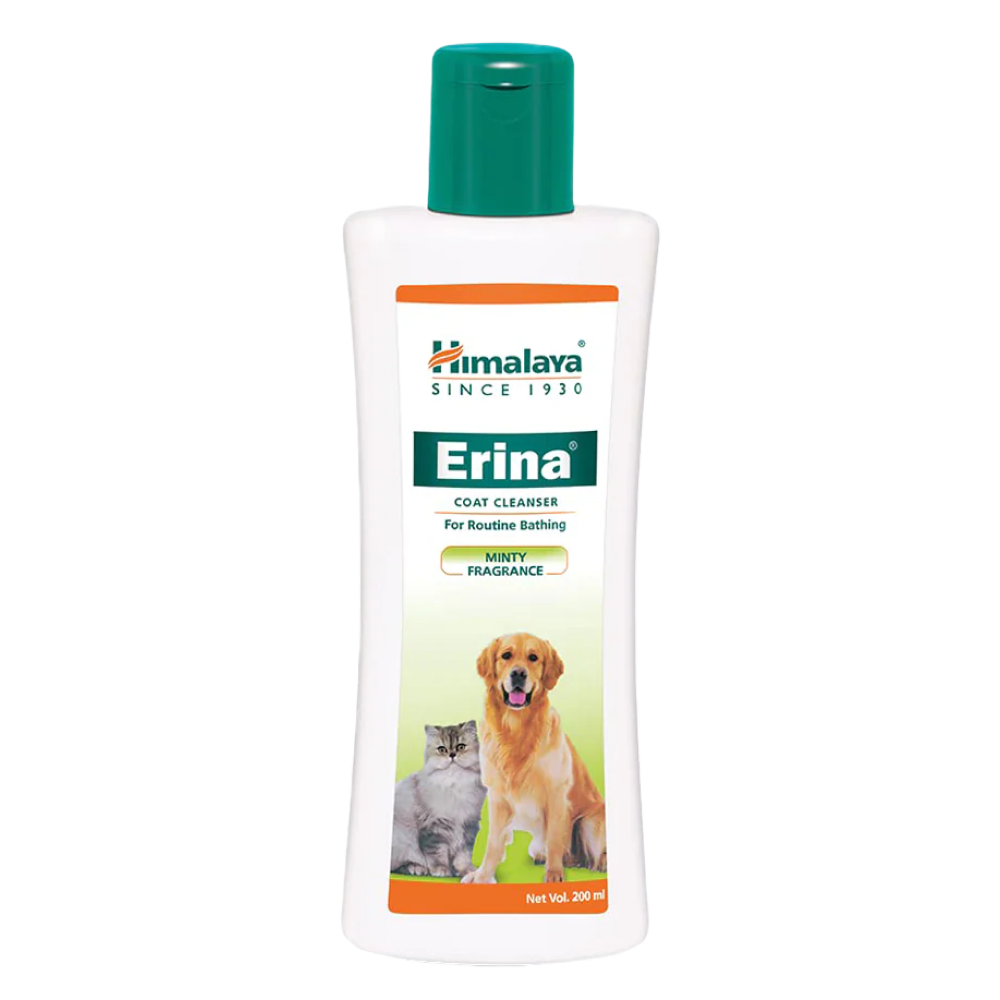 Himalaya Erina Coat Cleanser Shampoo for Dogs and Cats Both-Grooming Supplies Himalaya
