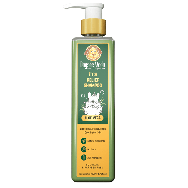 M Pets Arco Ball Toy, DOGZ & DUDEZ Natural Neem Shield Tick & Flea Repellent and Dogsee Veda ITCH RELIEF Aloe Vera Shampoo for Dogs Combo