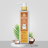 Goofy Tails Hard Squeaky Rubber Ball Toy and Dogsee Veda Shed Control Coconut Oil Shampoo for Dogs Combo Exclusive Combo Exclusive Combo