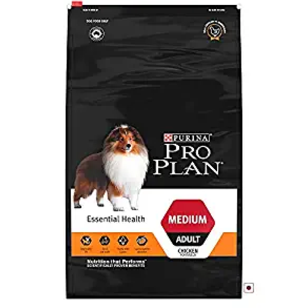 Purina Pro Plan Chicken Medium Breed Adult Dog Dry Food (New Improved Formula) Dogs- Dry Food Pro Plan