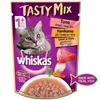 Whiskas Chicken With Tuna & Carrot and Tuna with Kanikama & Carrot in Gravy Tasty Mix Adult Cat Wet Food Combo