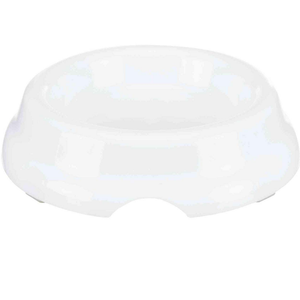 Trixie Non Slip Plastic Bowl for Cats (White)