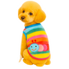 KUTKUT Rainbow Print Fashion Soft Flannel Fleece Shirt for Small Dogs & Cats Both-Clothing & Accessories KUTKUT Dropship XL