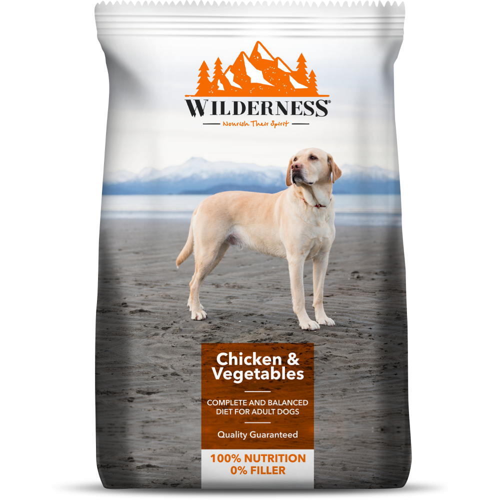 Wilderness Chicken & Vegetables Adult Dog Dry Food