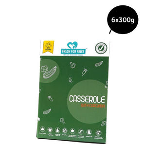 Fresh For Paws Casserole with Curcumin Vegetarian Dog Wet Food (300g)