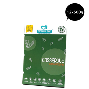 Fresh For Paws Casserole with Curcumin Vegetarian Dog Wet Food (300g)