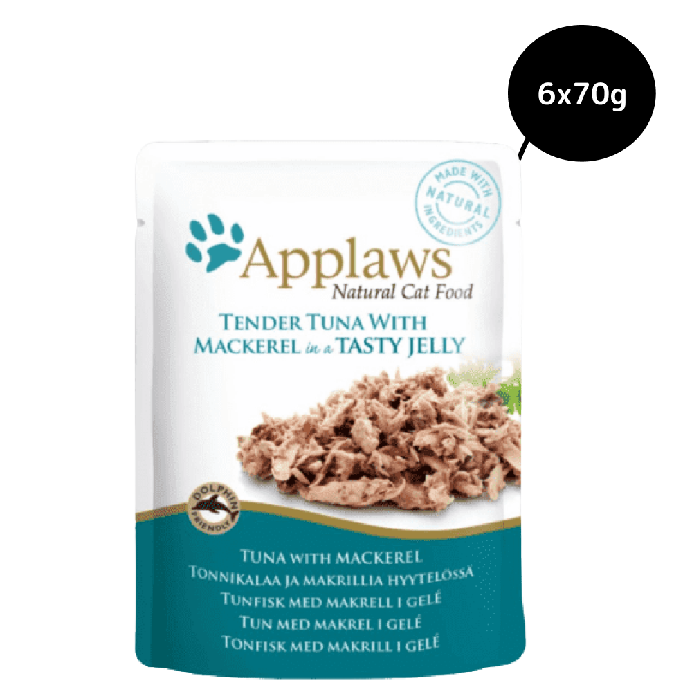 Applaws Tender Tuna with Mackerel in Tasty Jelly Pouch Cat Wet Food