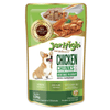 Henlo Chicken & Vegetable Baked Dry Food for Adult Dogs and JerHigh Vegetable and Chicken in Gravy Dog Wet Food Combo Exclusive Combo Exclusive Combo