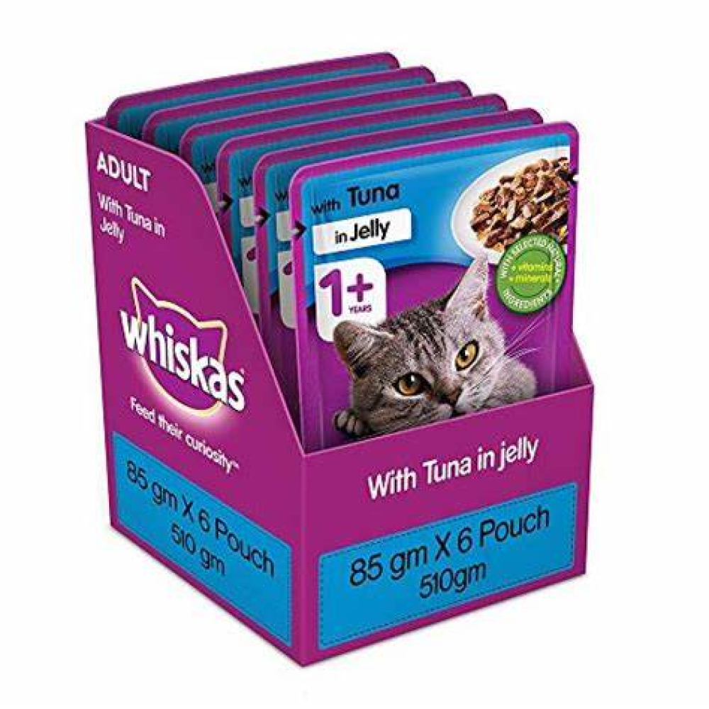 Whiskas Tuna in Jelly Meal Adult Cat Wet Food