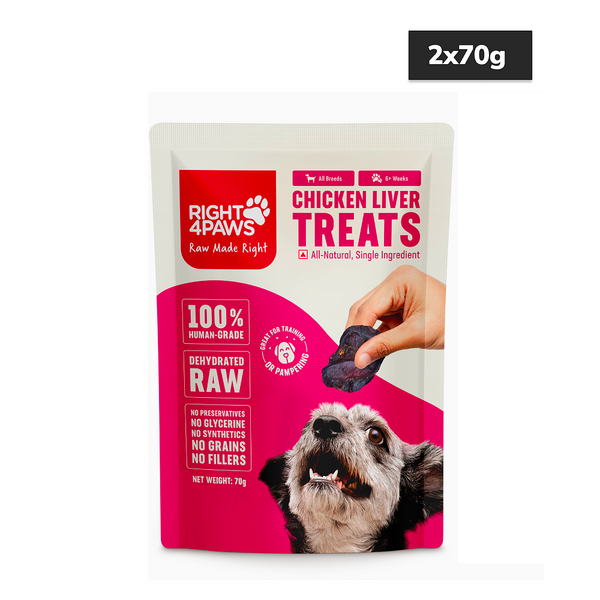 Right4Paws Chicken Liver Dog Treats
