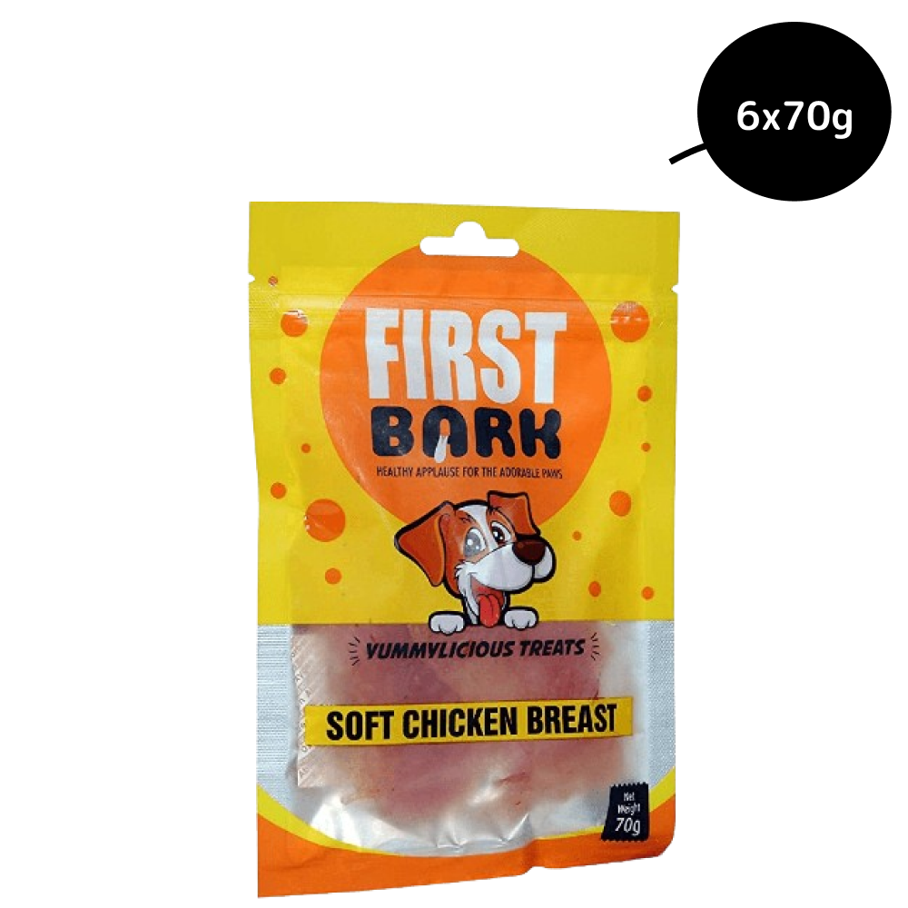 First Bark Soft Chicken Breast Dog Treat