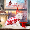 KUTKUT Cute Reindeer Soft Flannel Fleece Shirt for Small Dogs & Cats Both-Clothing & Accessories KUTKUT Dropship