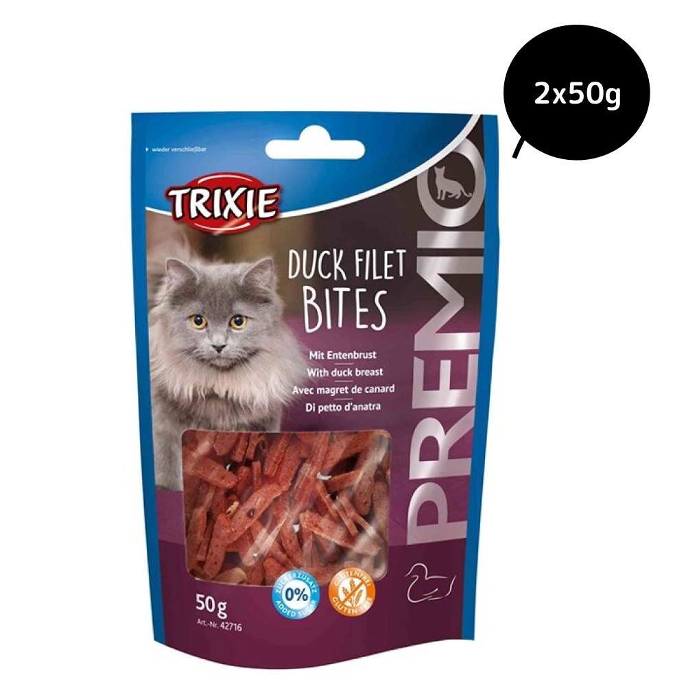 Trixie Premio Duck Filet Bites Cat Treats