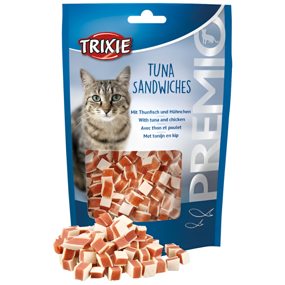 Trixie Premio Tuna Sandwiches Cat Treats Cats-Treats & Others Trixie 50g