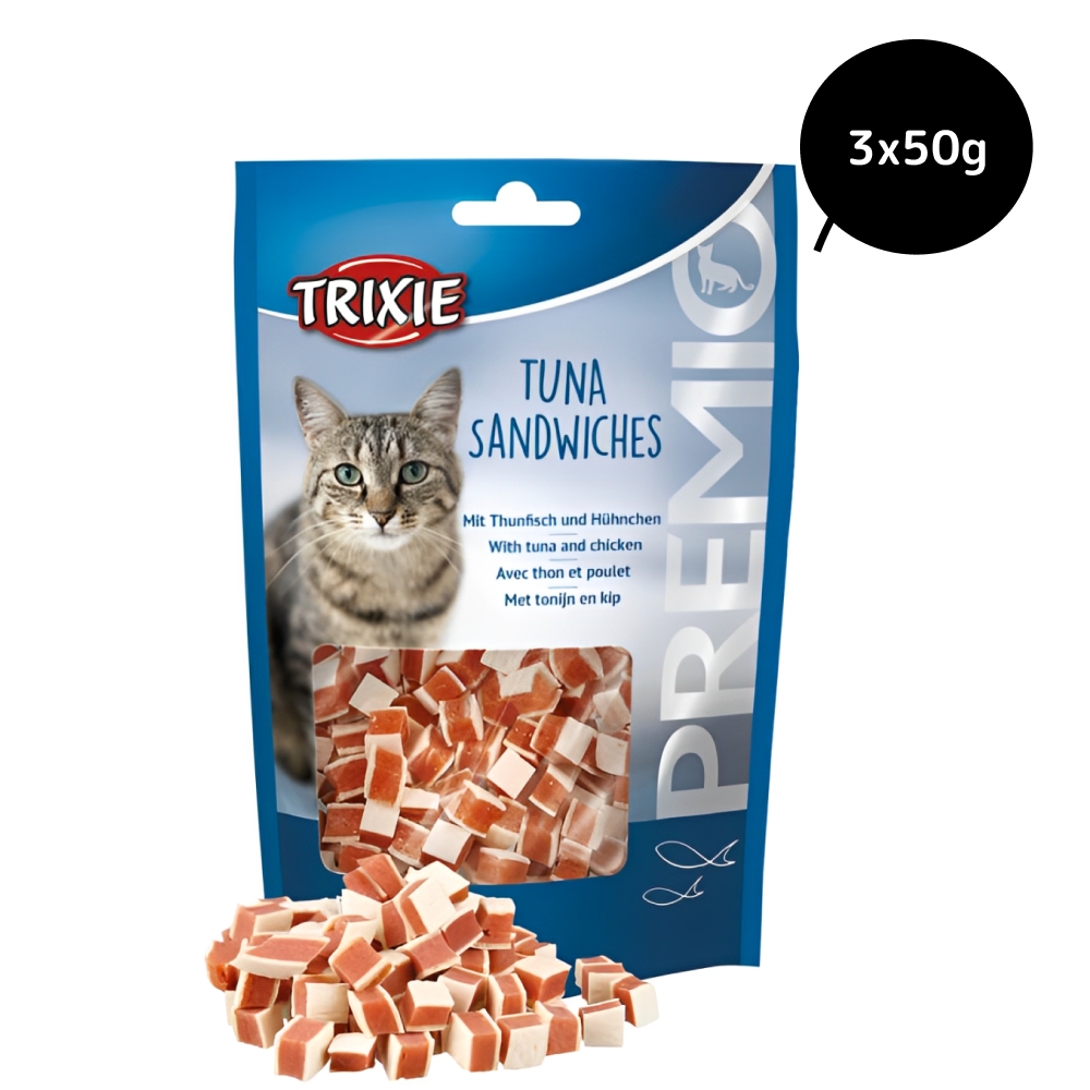 Trixie Premio Tuna Sandwiches Cat Treats Cats-Treats & Others Trixie 3x50g