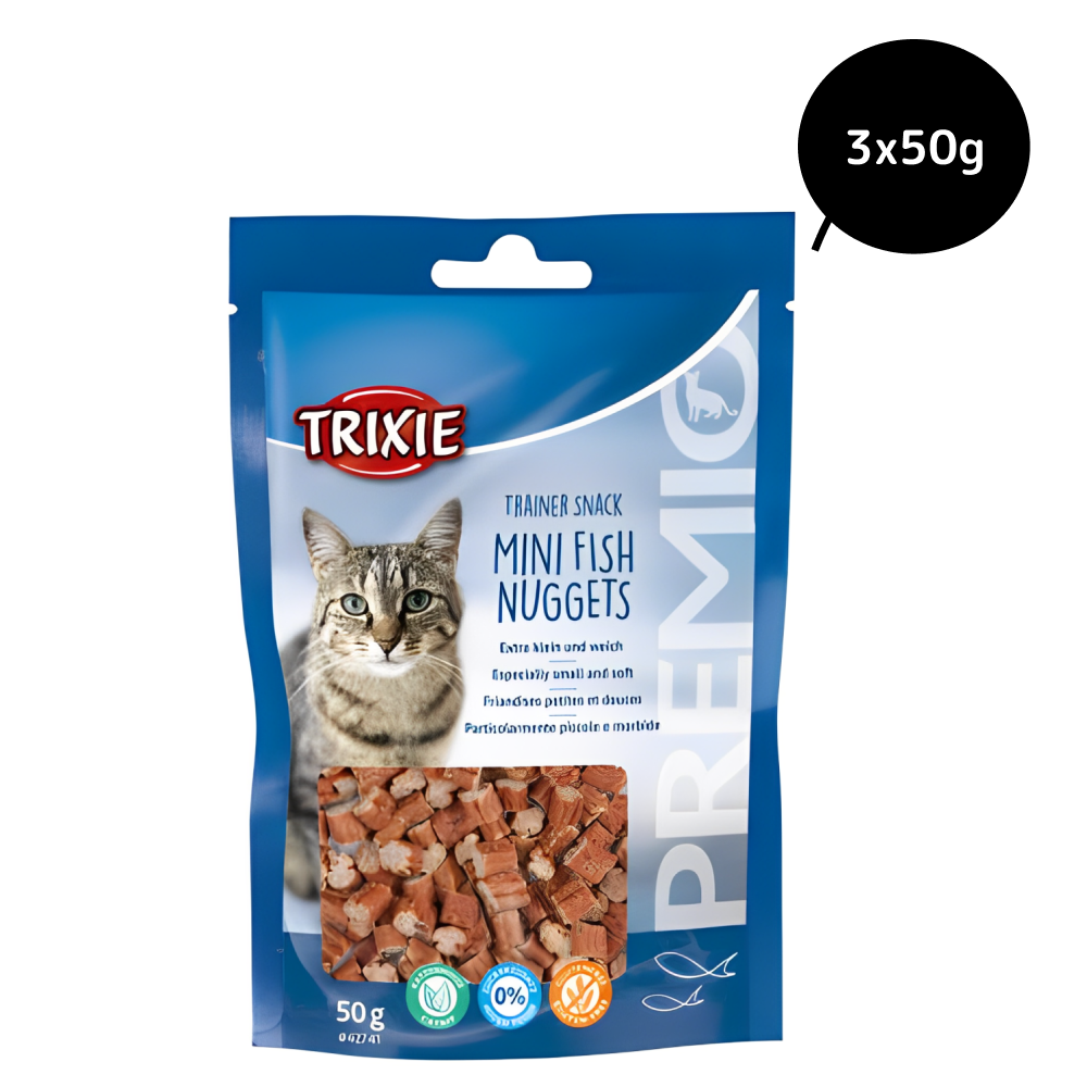 Trixie Premio Trainer Snack Mini Fish Nuggets Cat Treats