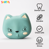 Skatrs Latex Squeaky Miss Cat Toy for Dogs and Cats (Green) Both-Toys Skatrs