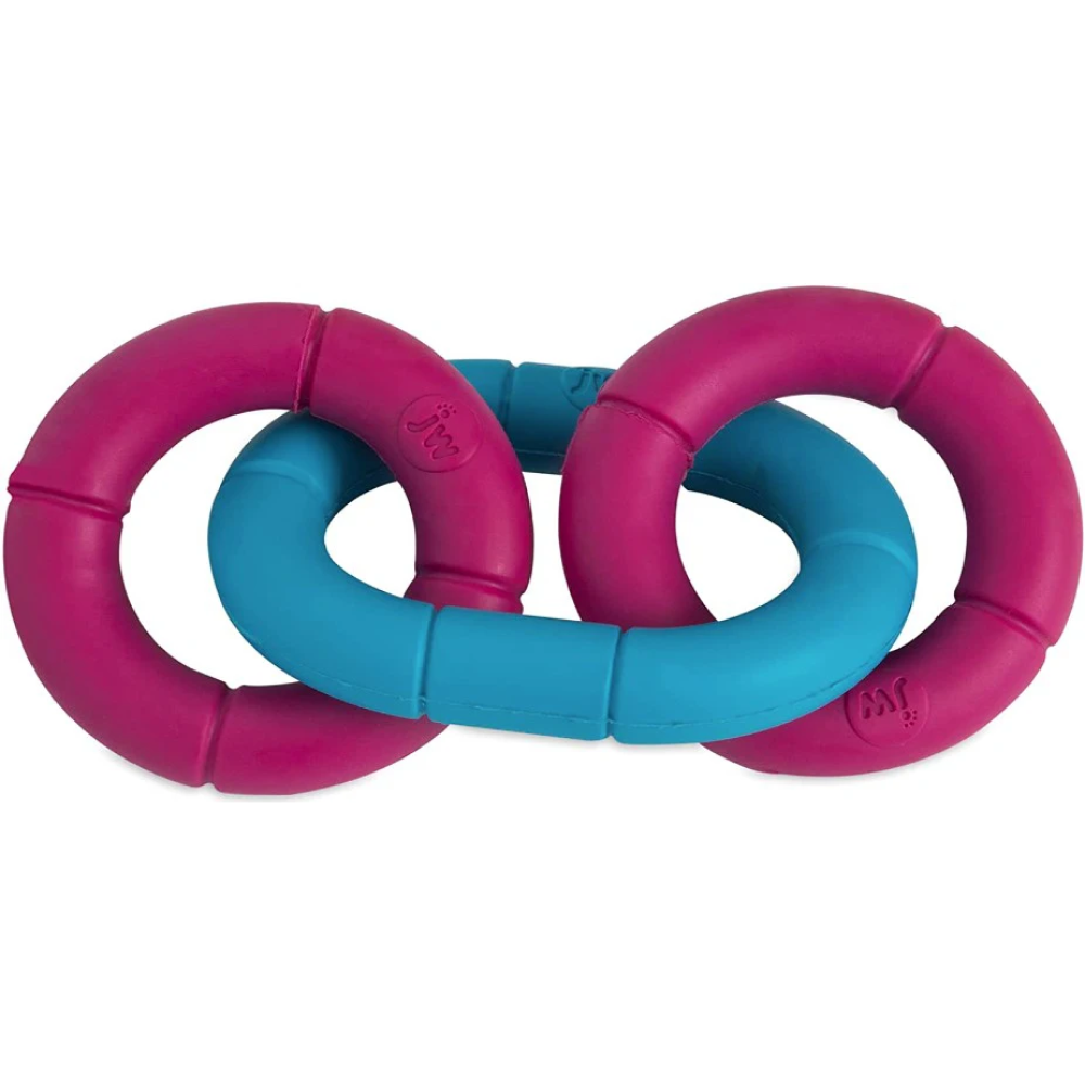 Interlocking Chain Toy JW Invincible Chains Toy for Dogs (Blue/Pink) | Supertails