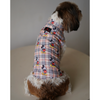 Pawgypets Mickey Check Sando for Dogs (Beige)