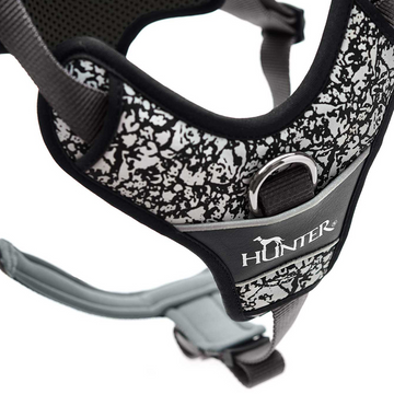 Hunter Divo Reflect Harness for Dogs (Black)