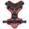 Hunter Divo Reflect Harness for Dogs (Red)