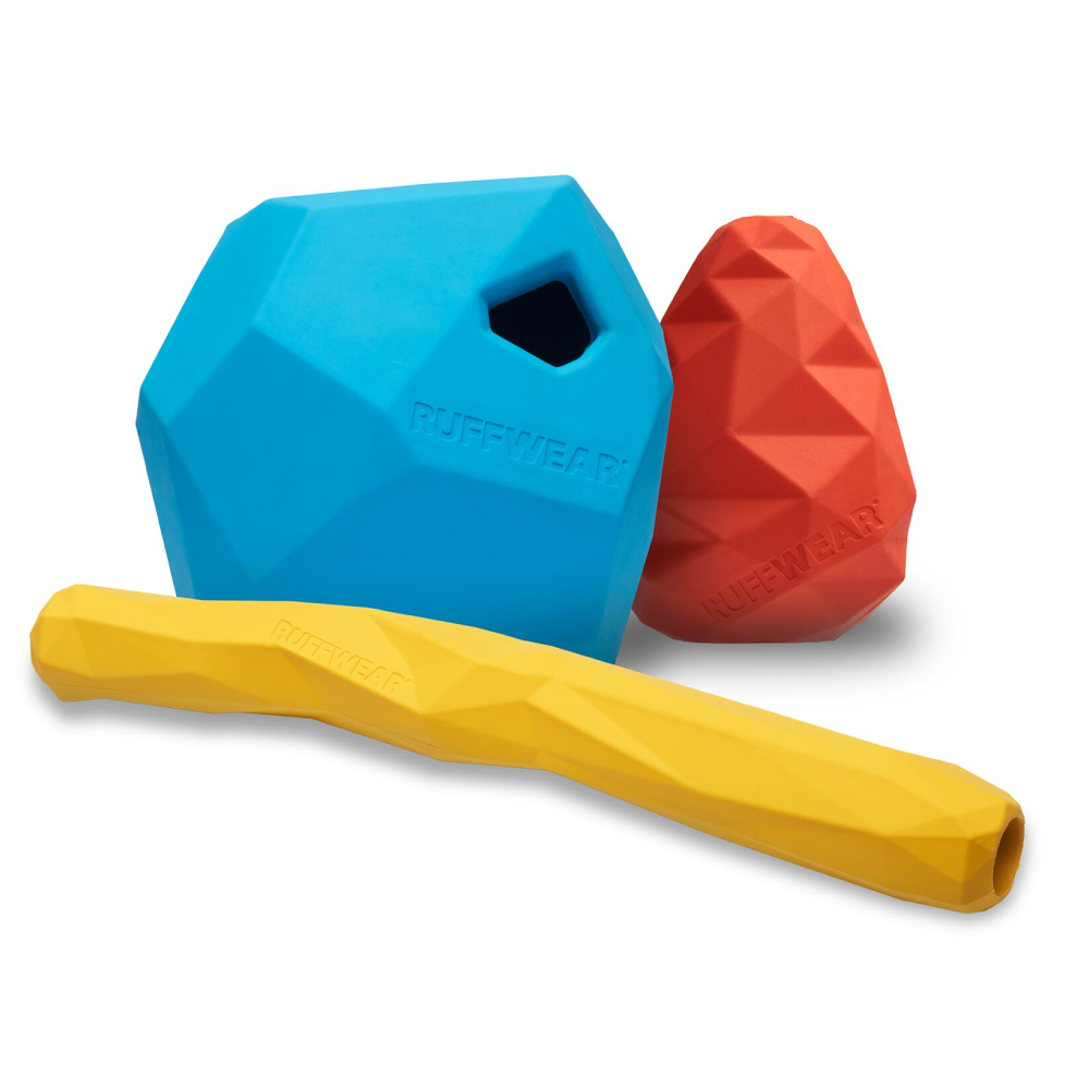 Ruffwear Gnawt a Cone Toy for Dogs (Dandeliion Yellow)