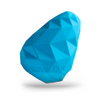 Ruffwear Gnawt a Cone Toy for Dogs (Metolius Blue)