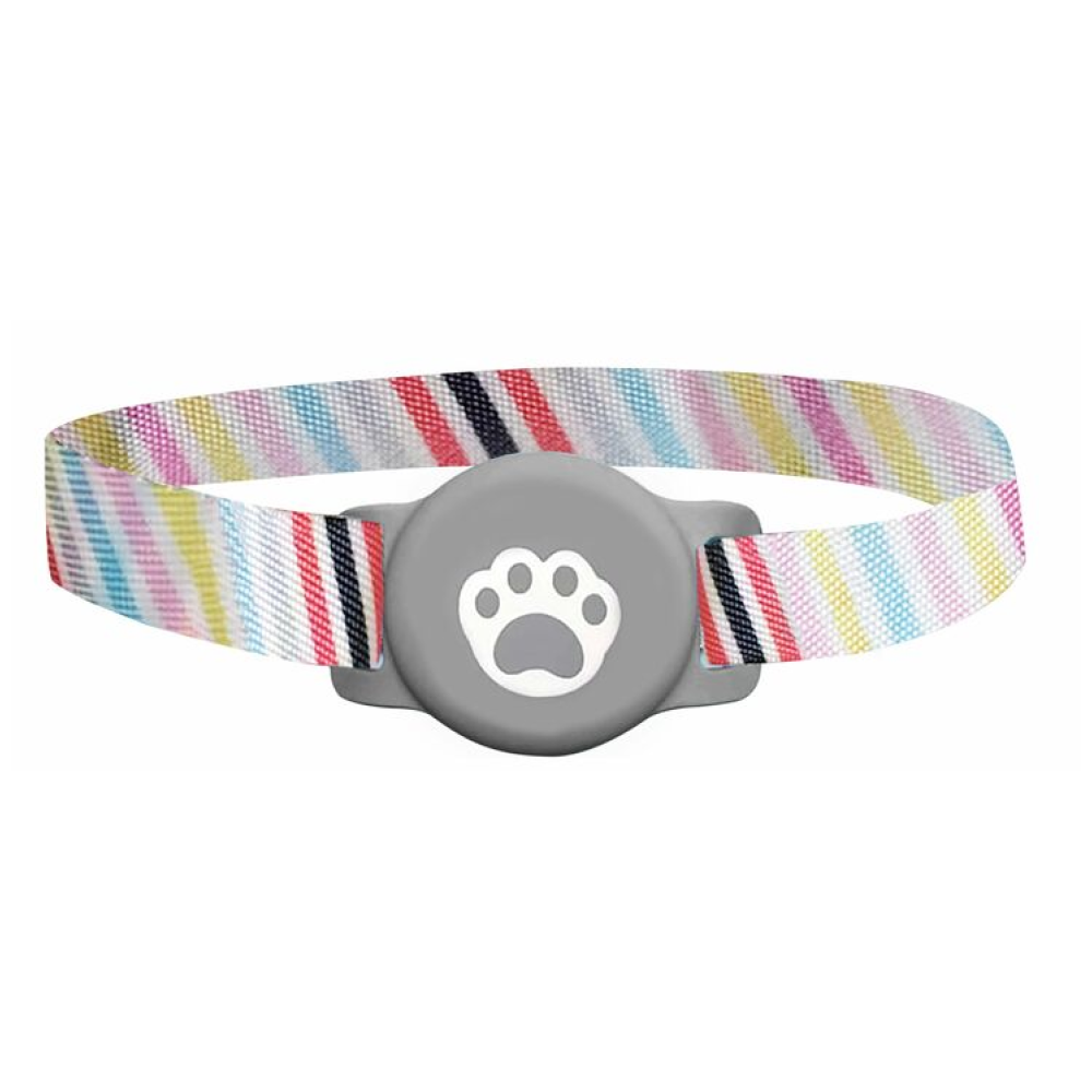 Mitag Anti Loss Device with Collar for Cats (Grey) | IOS Cats-Collar, Leashes, harnesses Mitag Dropship Standard