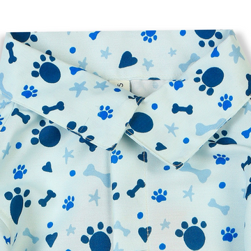 15buttons Paws and Bones Shirt for Dogs